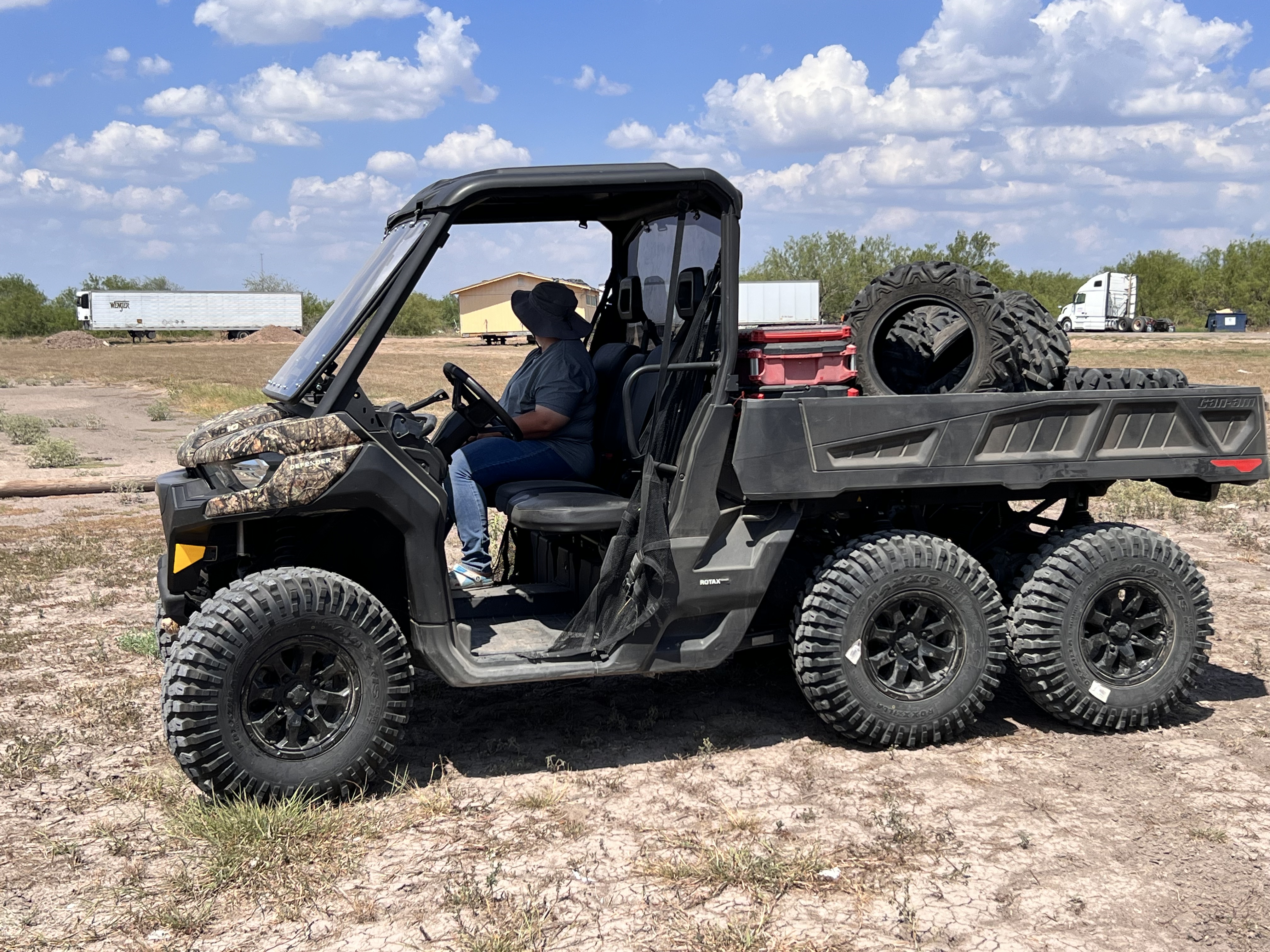 Off-road tires and wheels